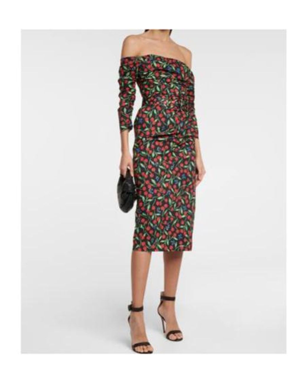 Carolina Herrera Black Midi Dress