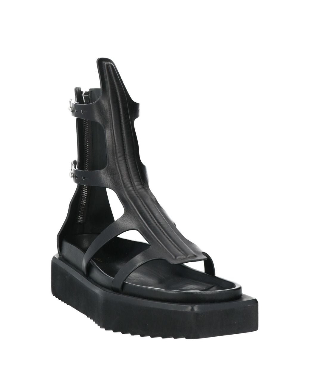 Rick Owens Black Sandals