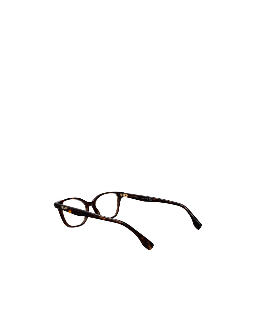 Fendi White Eyewear Cat-Eye Frame Glasses for men
