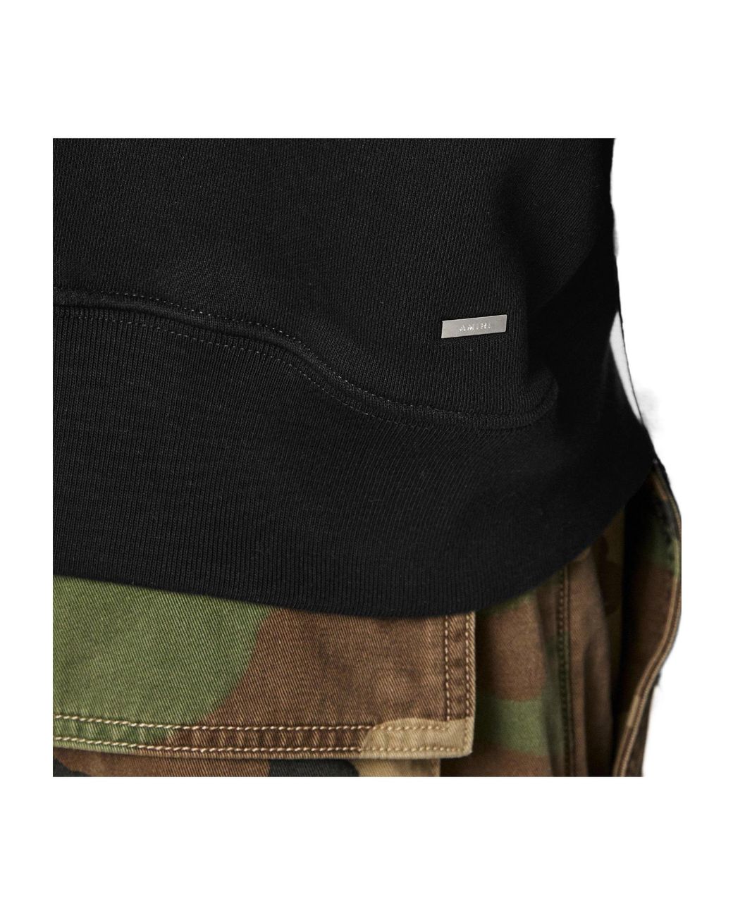 Amiri Black Art District Hoodie for men