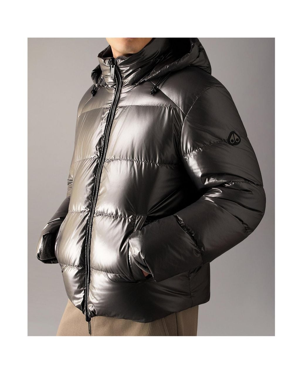Moose Knuckles Black Kings Reversible Down Puffer for men