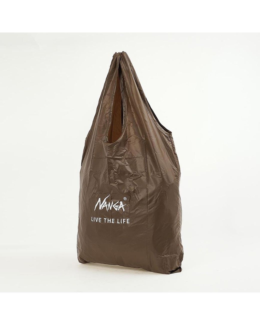 NANGA Brown Foldable Handbag for men