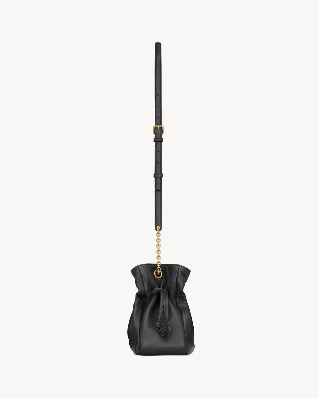 Saint Laurent White Jamie Shoulder Pouch