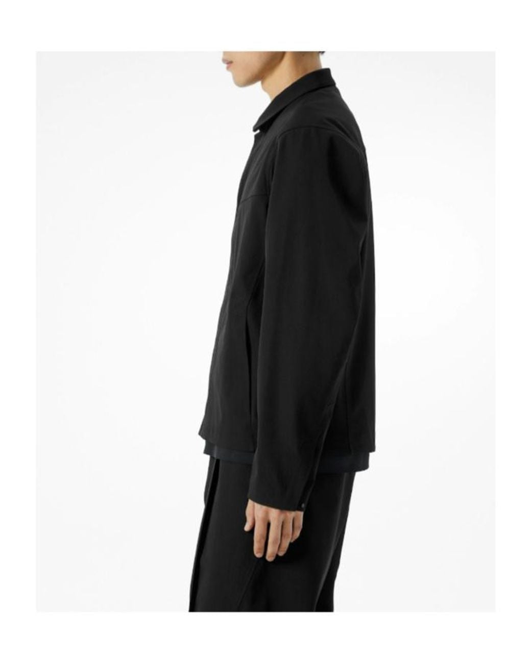 Veilance Black Voronoi Jacket for men