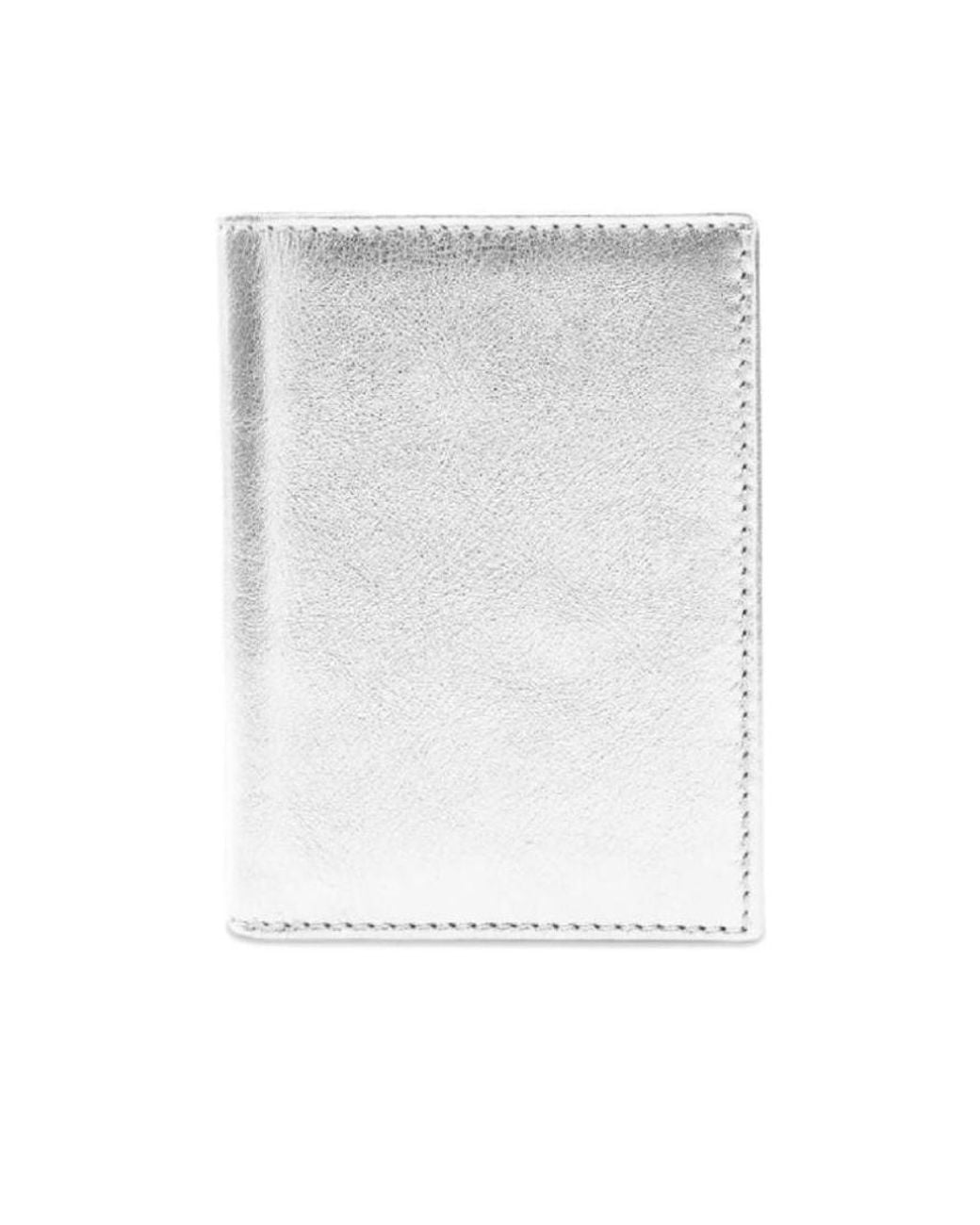 Comme des Garçons White Logo Wallet for men