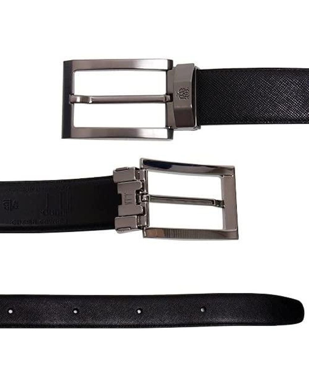 Dunhill Black Logo Belt for men