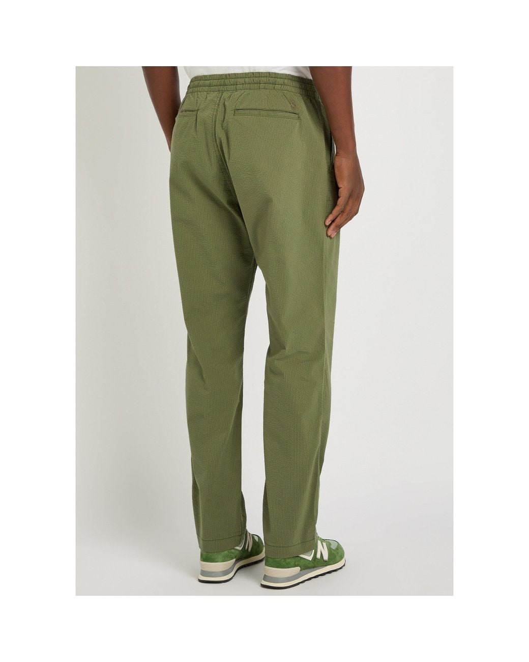 Polo Ralph Lauren Green Striped Thin Casual Pants for men