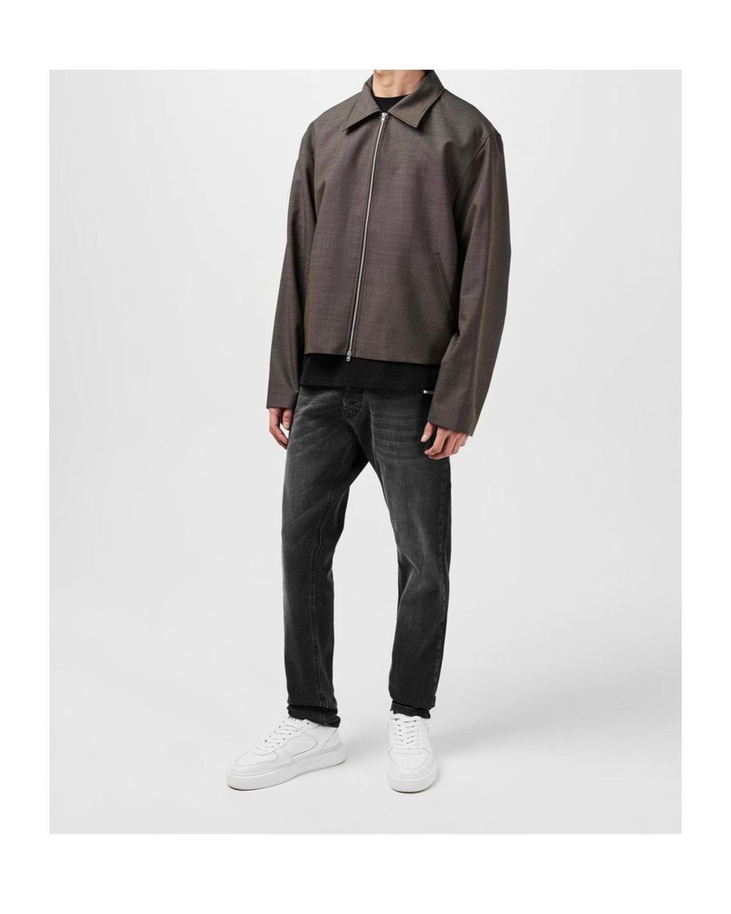 DIESEL Gray Jeans for men
