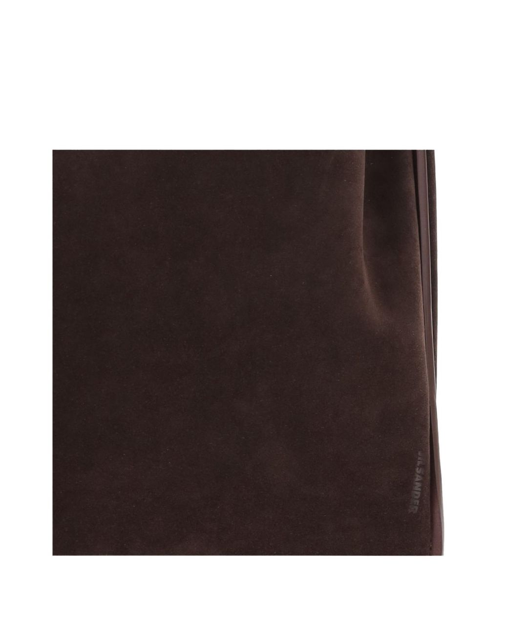 Jil Sander Black Suede Shoulder Bag