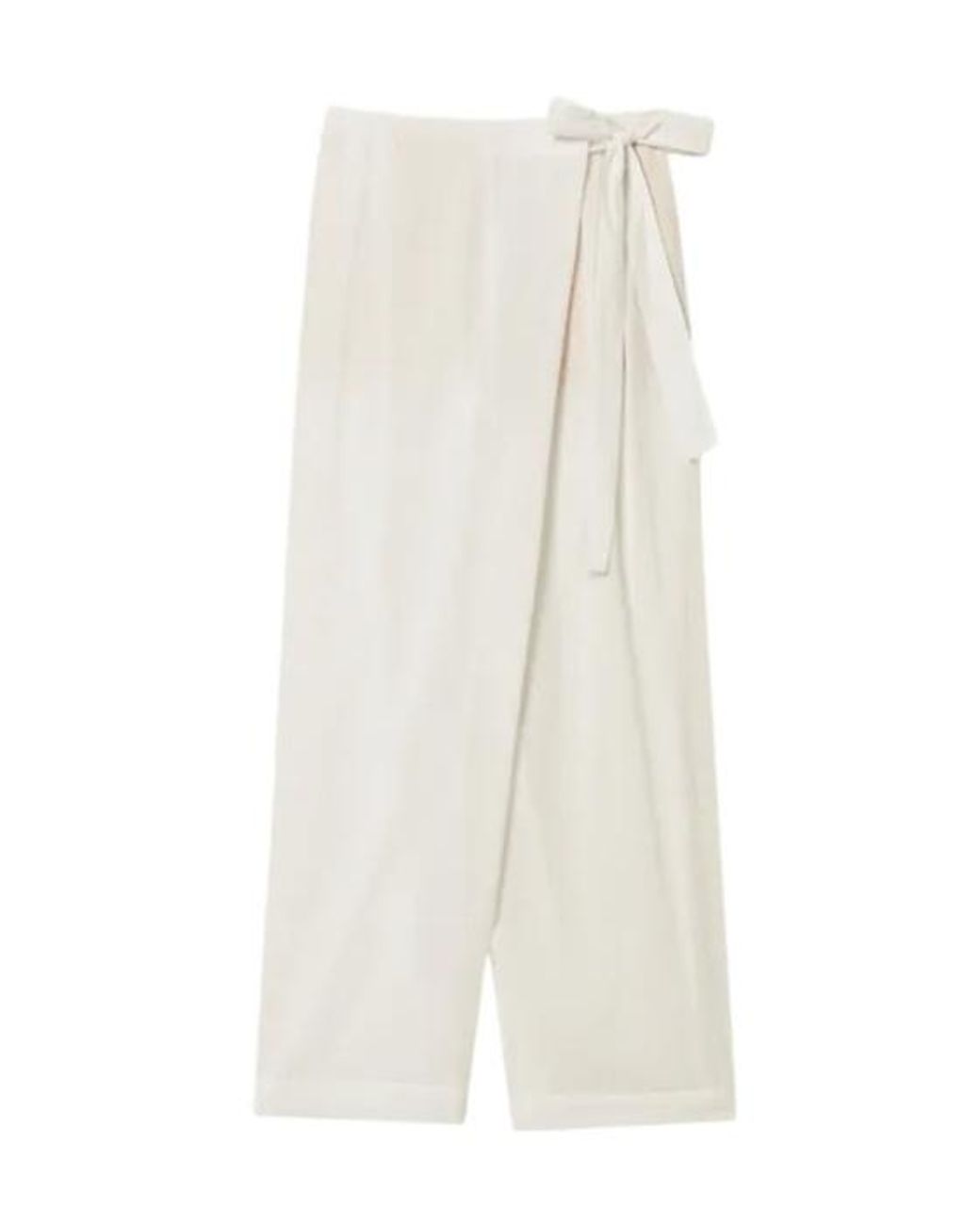 Twinset White Muslin Palazzo Trousers
