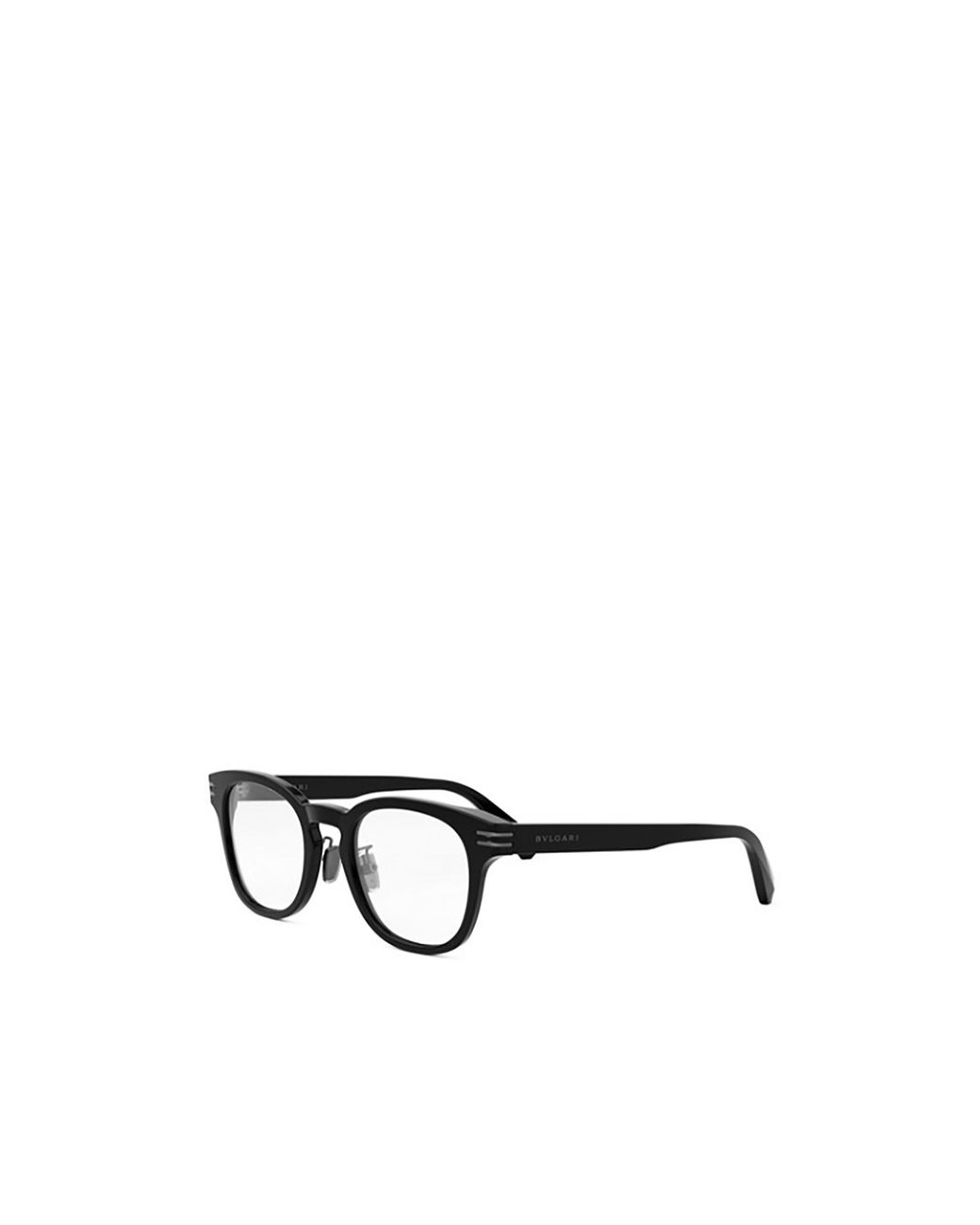 BVLGARI White Bulgari Round-Frame Glasses for men