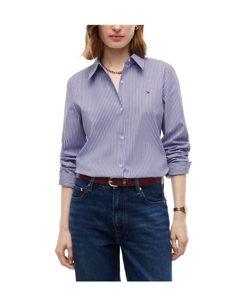 Tommy Hilfiger Purple Heritage Shirt