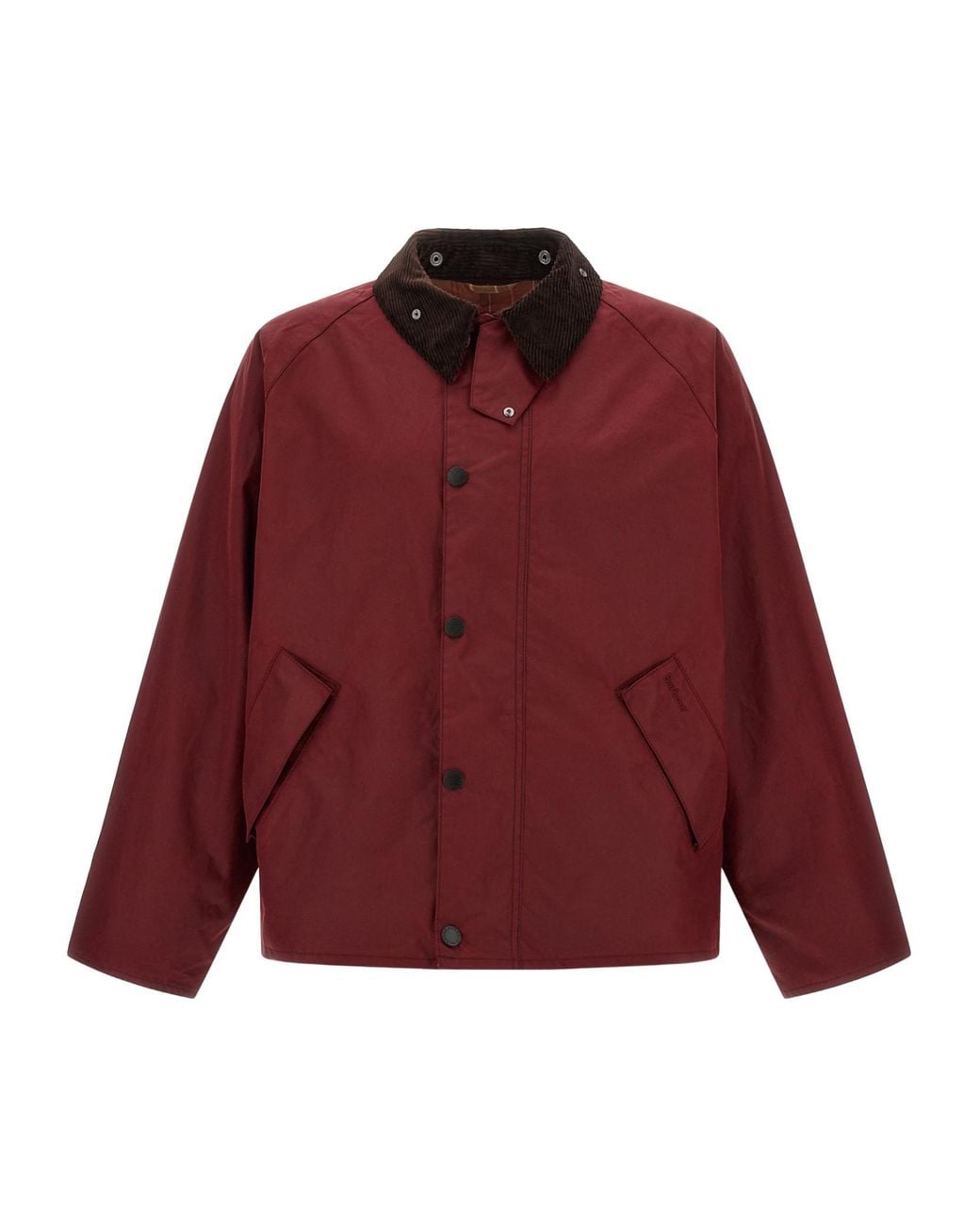 Barbour Red Select Wax Transport Jacket for men
