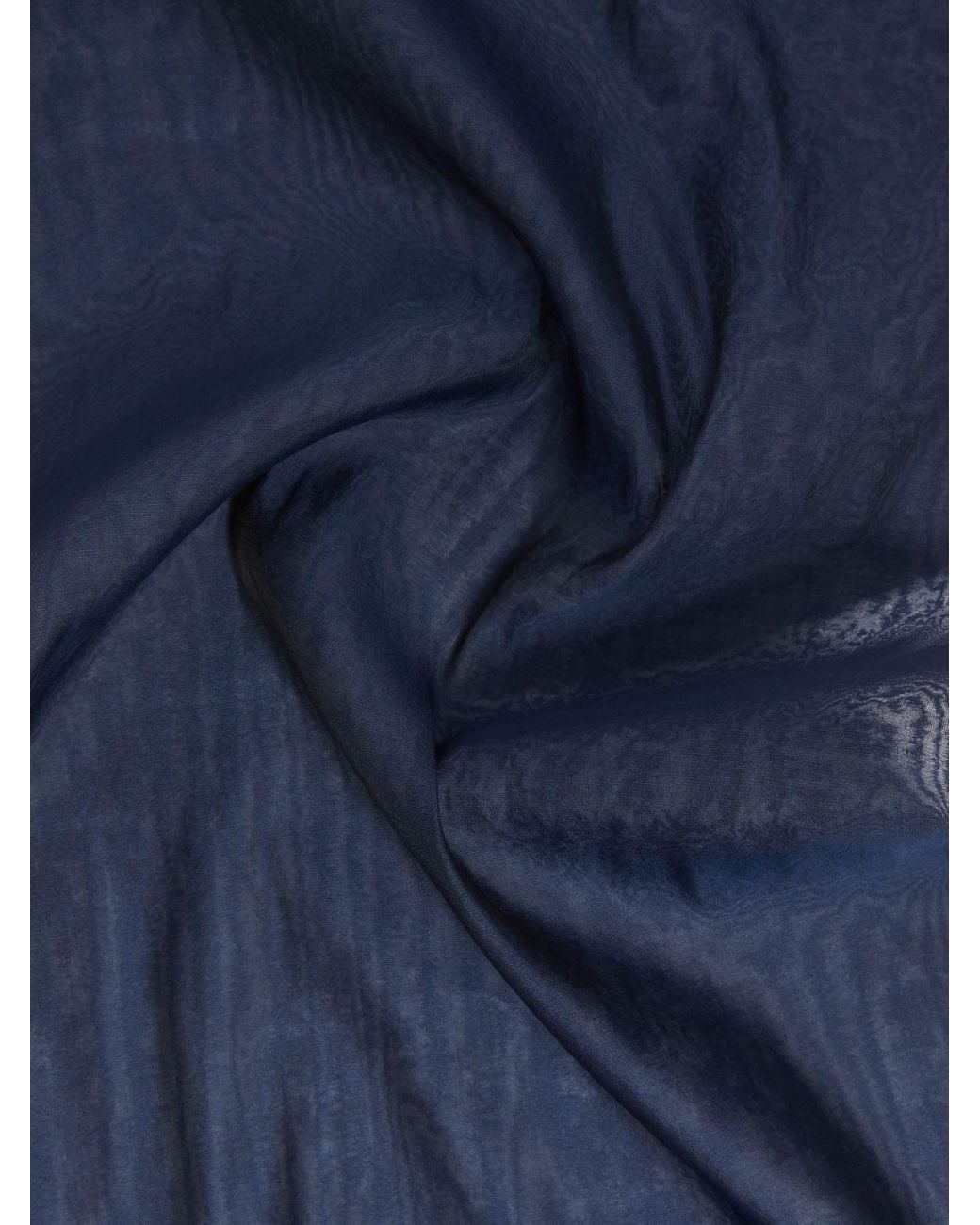 Max Mara Blue 'S Logo Patch Scarf