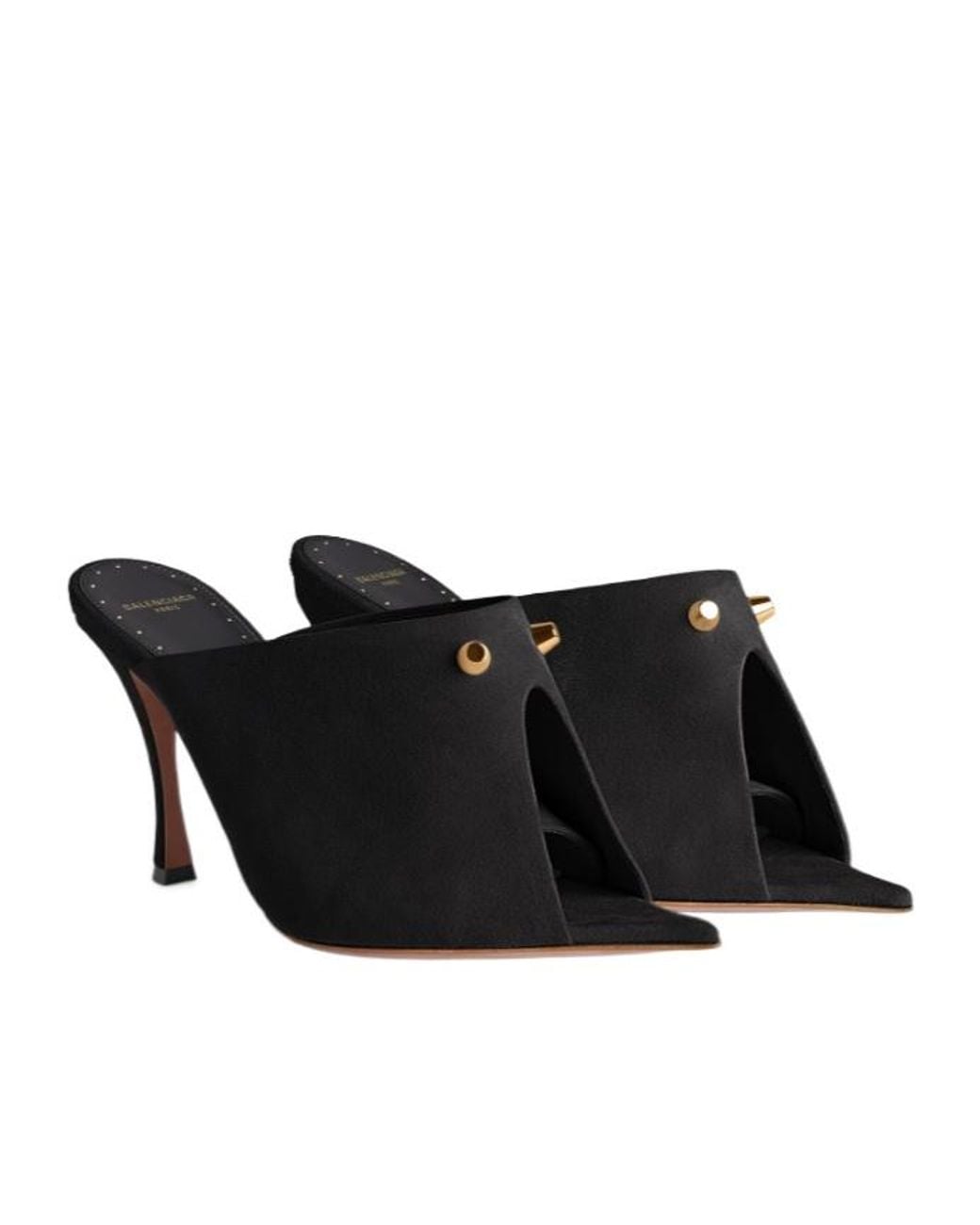 Balenciaga Black Midnight City 95 Mules