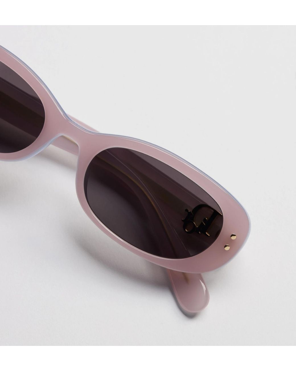 Dior White Full Frame Sunglasses