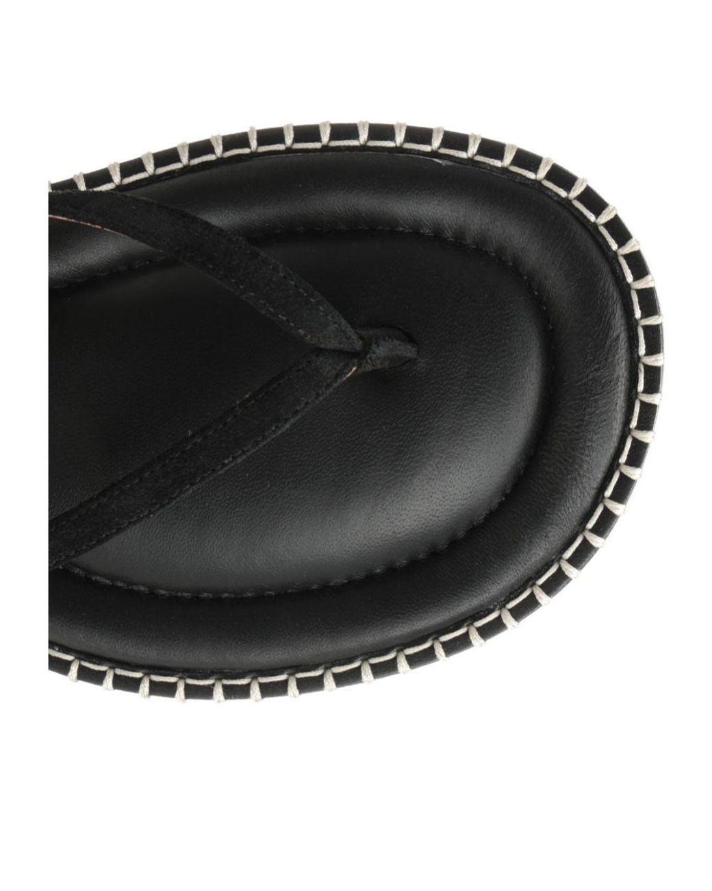 Dries Van Noten Multicolor Contrast-Stitch Flip-Flops for men