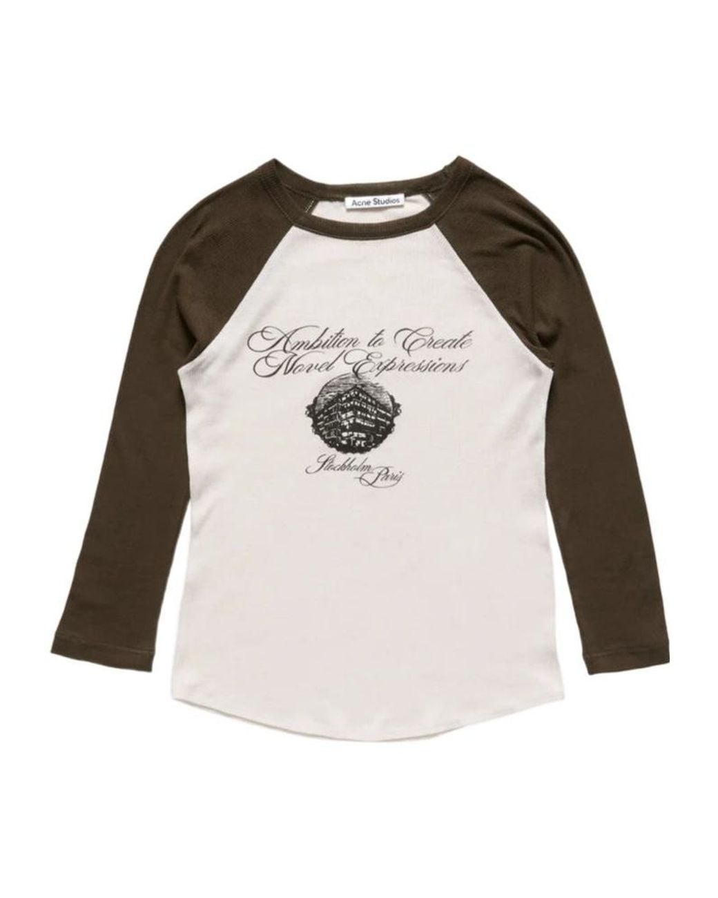 Acne Natural Jersey T-Shirt