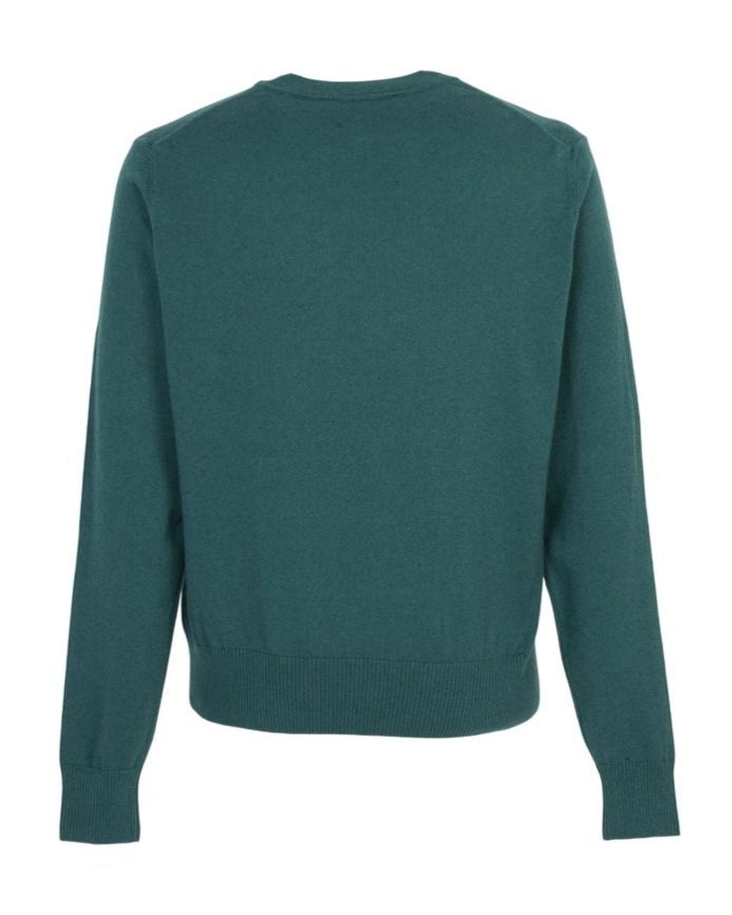 Vivienne Westwood Green Alex Orb-Embroidered Sweater for men