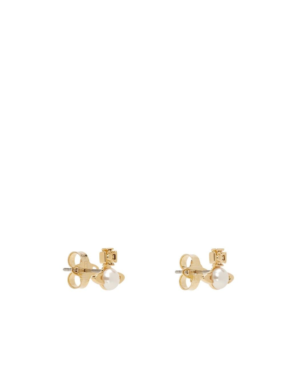 Vivienne Westwood Metallic Balbina Orb Stud Embellished Earrings