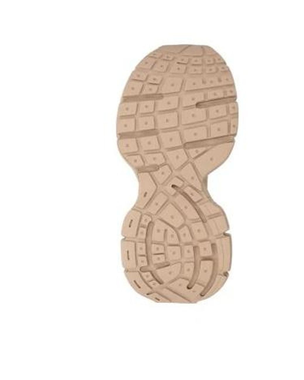 Balenciaga Natural Solid Color Knit Sock Chunky Sole Dad Sneakers