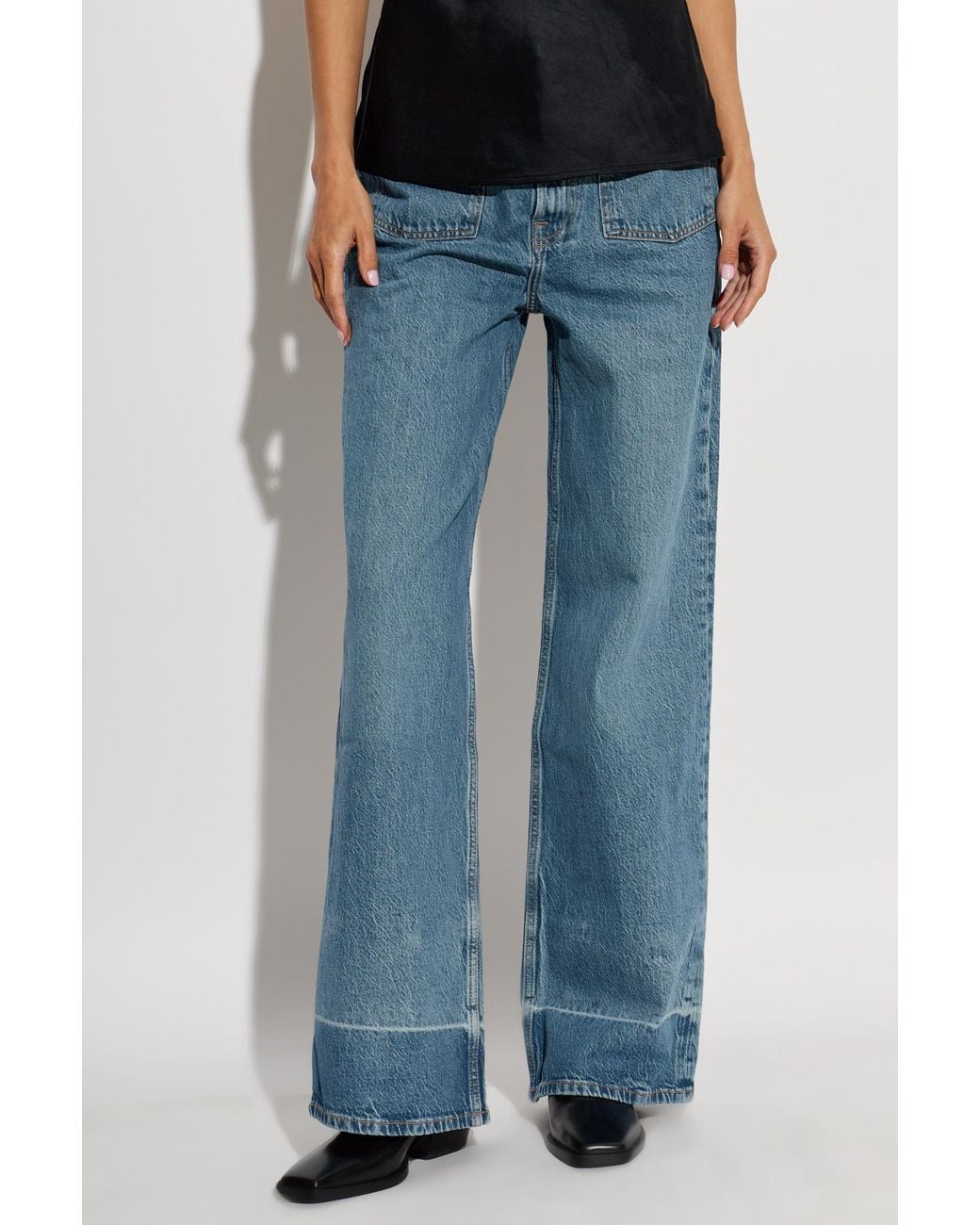 Samsøe & Samsøe Blue Belt-Loop Jeans