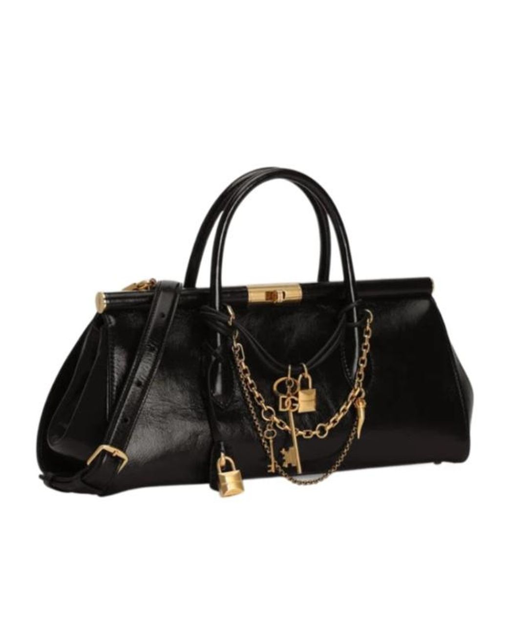 Dolce & Gabbana Black Marlene Everyday Bag