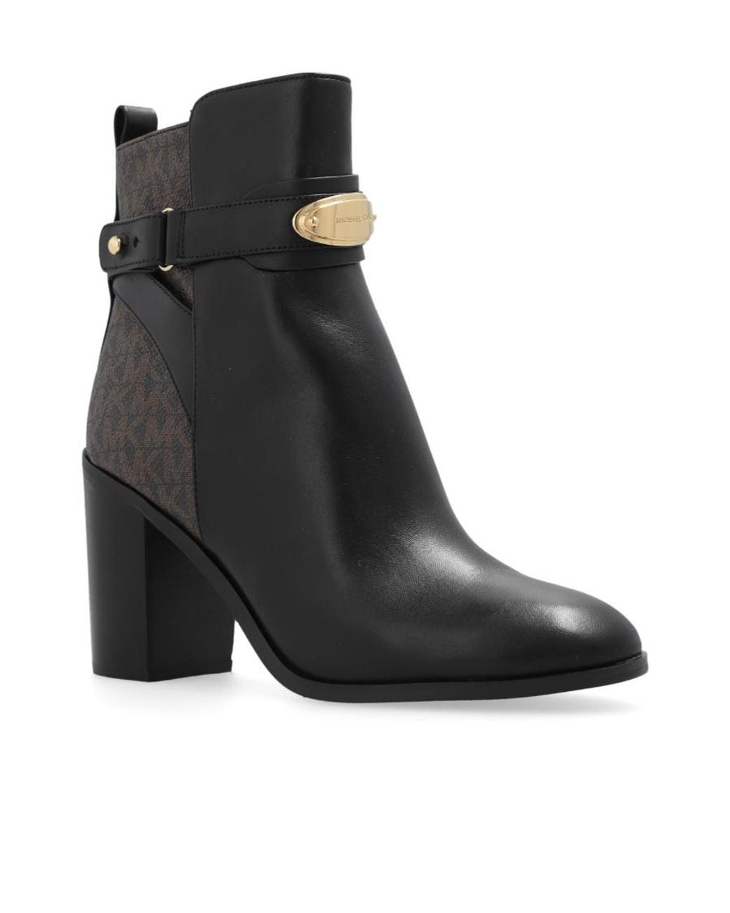 Michael Kors Black Michael Darcy Heeled Boots