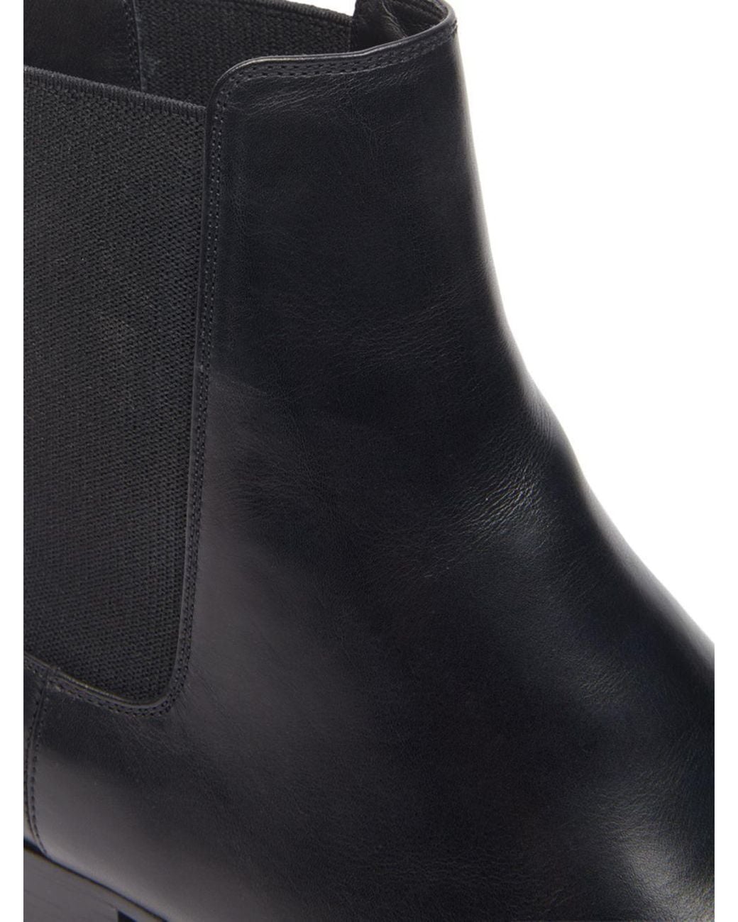 Saint Laurent Black ワイアット チェルシー ブーツ for men