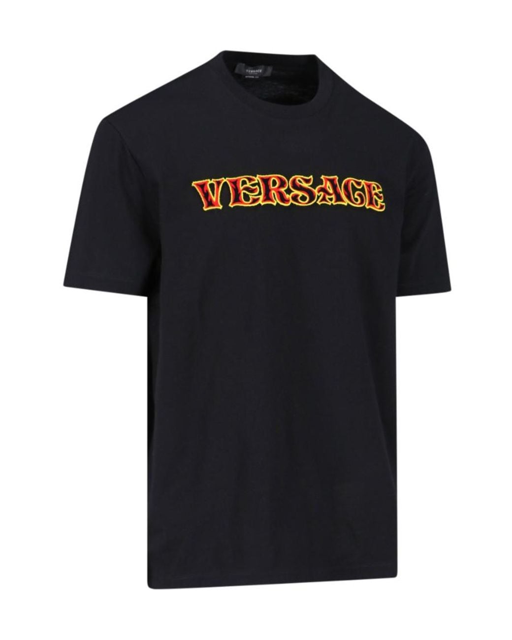 Versace Black T-Shirts And Polos for men