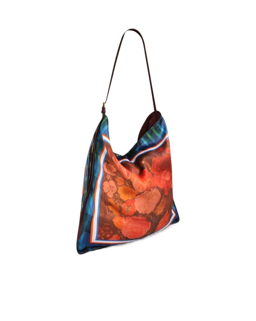 Dries Van Noten Red Oversized Scarf Bag