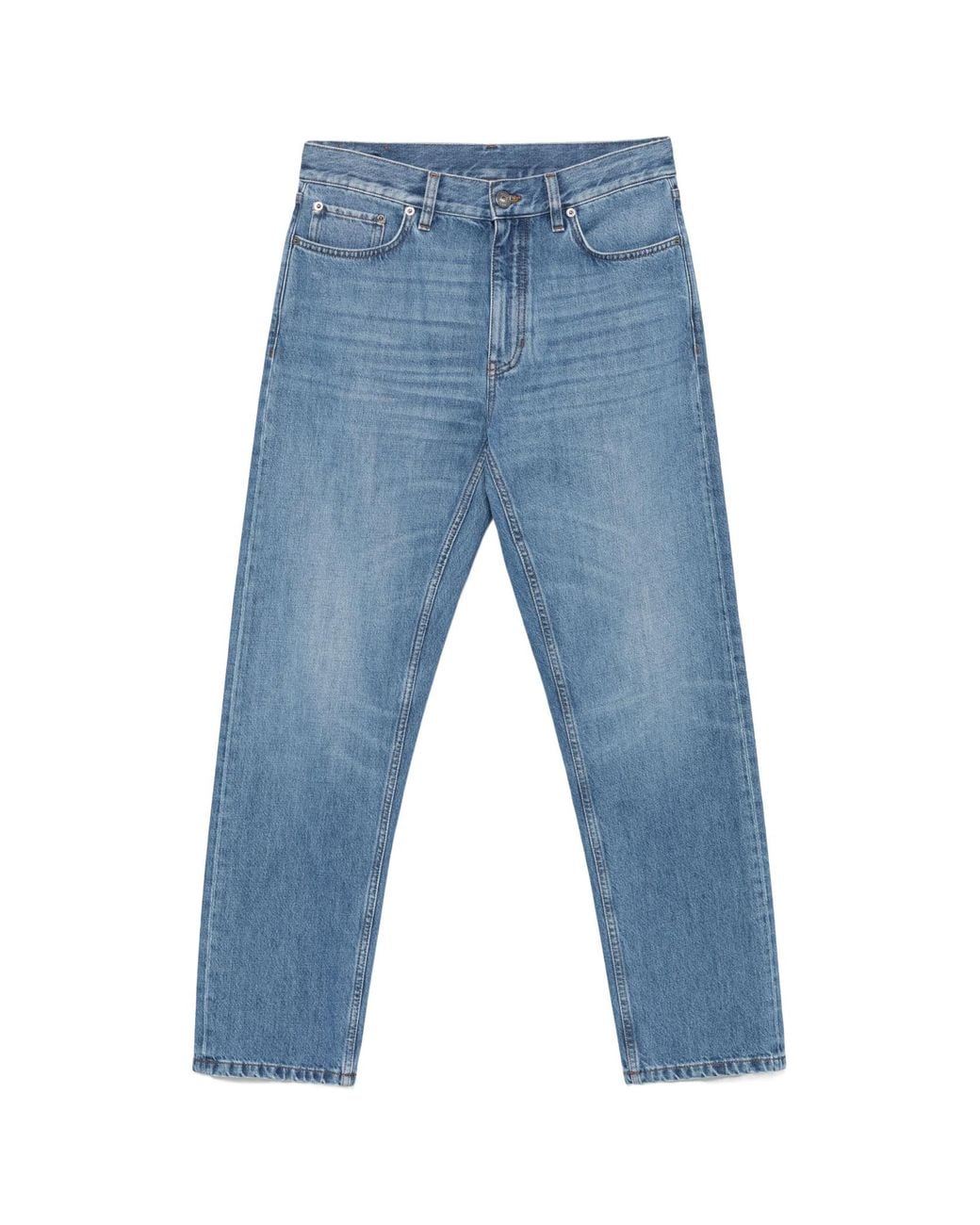 Zegna Blue Slim-Leg Jeans for men