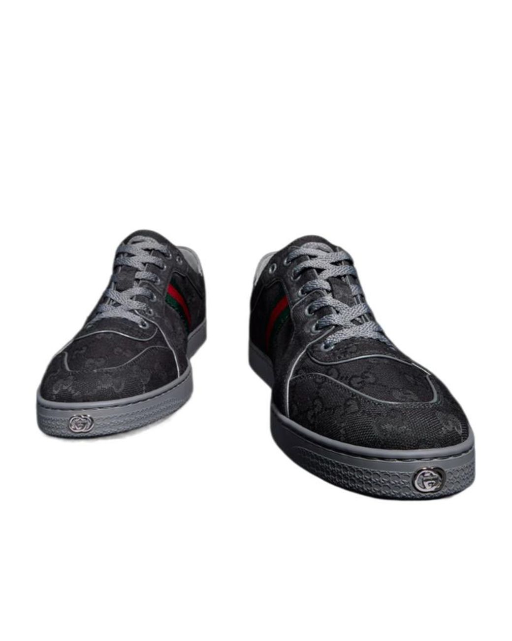 Gucci Black Stretch Low-Top Sneaker for men