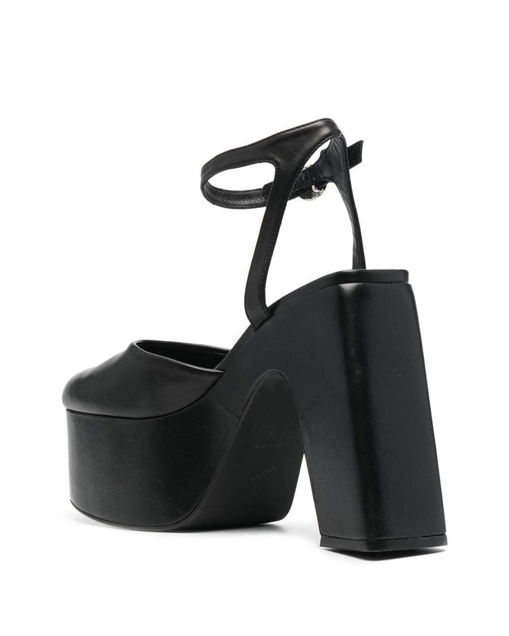 Coperni Blue Bridge Platform Round-Toe Pumps