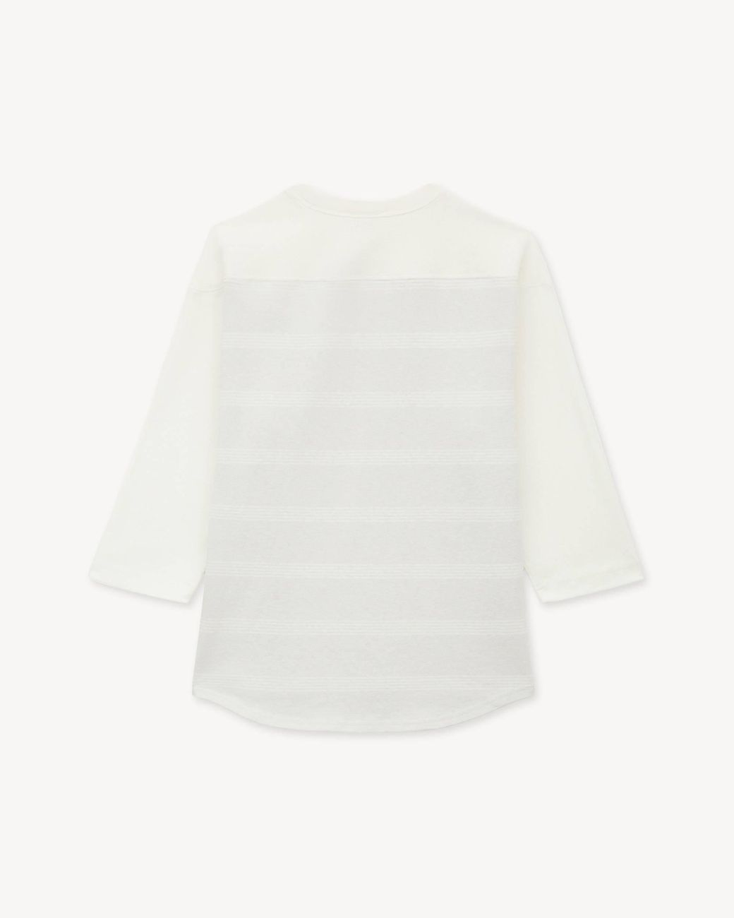 KENZO White Sounds' Embroidered Mariniere Long Sleeves T-Shirt