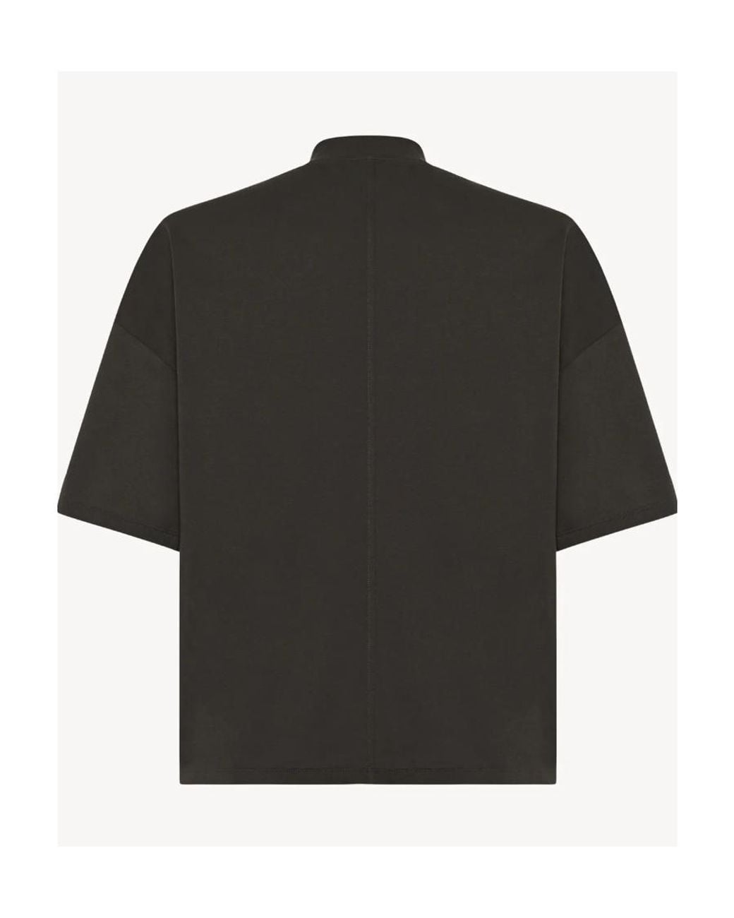 The Row Black Short-Sleeved T-Shirt for men