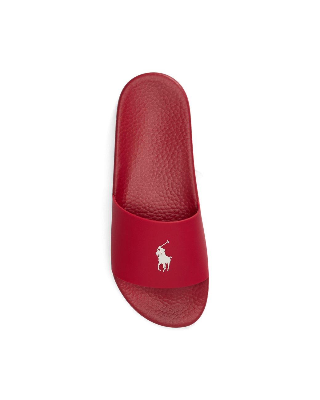 Polo Ralph Lauren Red Minimalist Slippers for men