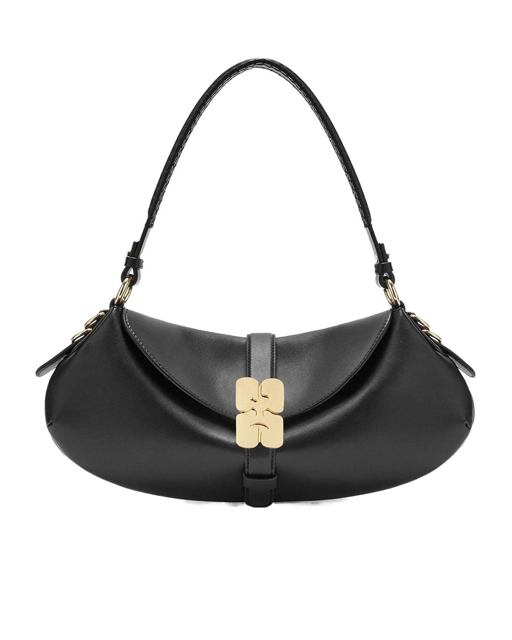 Ganni Black B-Kat Shoulder Bag