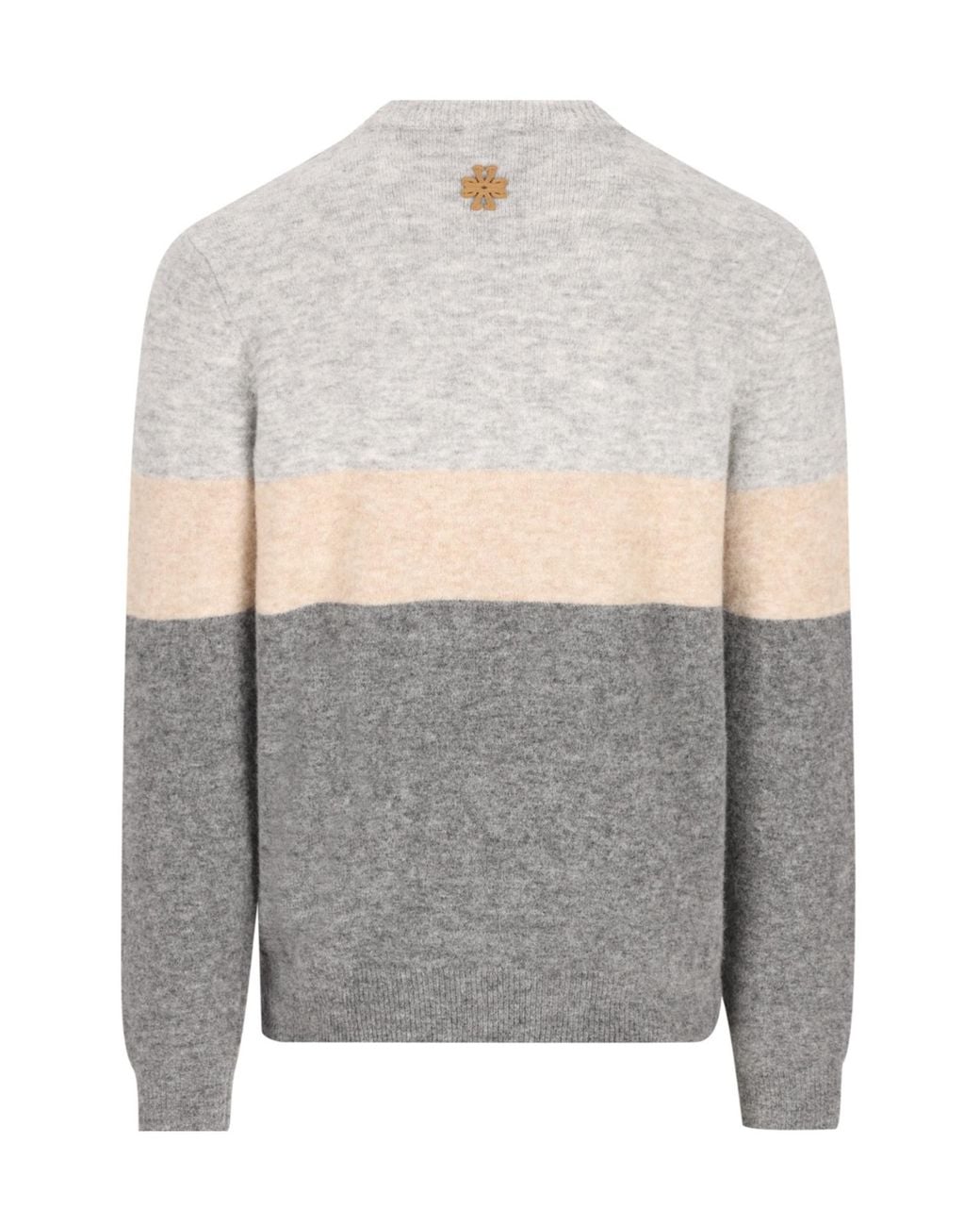Jacob Cohen Gray Après-Ski Intarsia Sweater for men