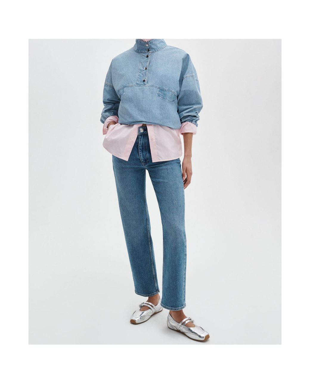Rag & Bone Blue Belt Loop Jeans