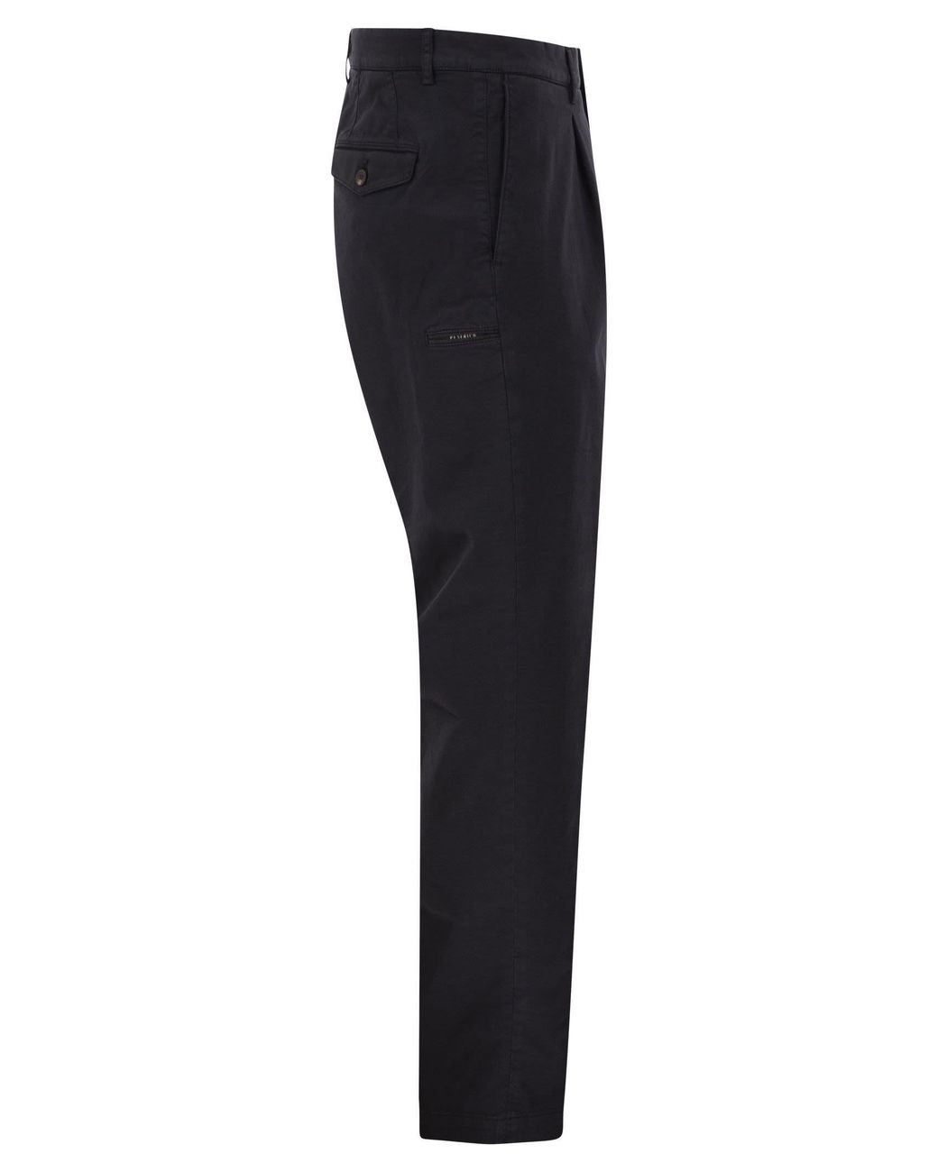 Peserico Blue Twill Chinos for men