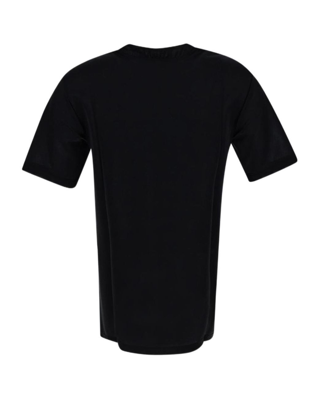 Rabanne Black Faded Logo-Printed T-Shirt