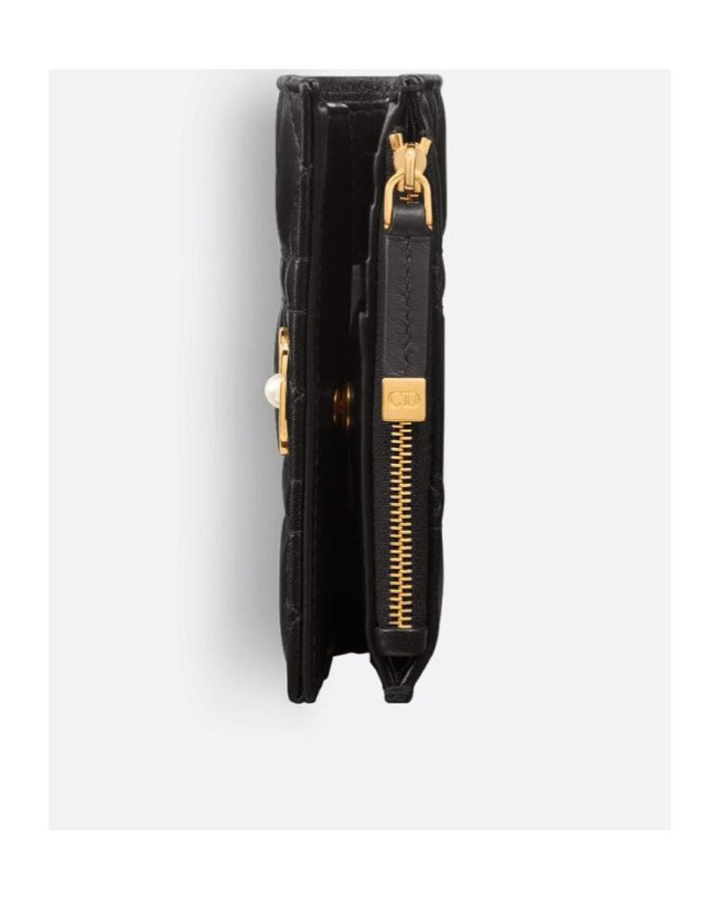 Dior Black Jolie Dahlia Wallet