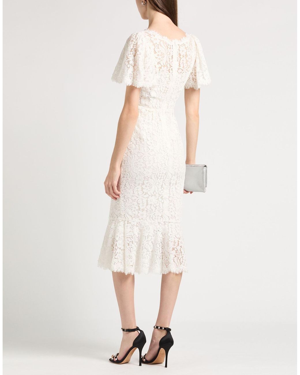 Dolce & Gabbana White Sheath Dresses