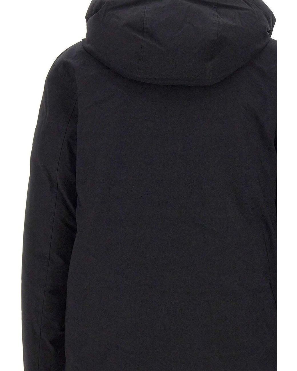Mackage Blue Sullivan Hooded Down Coat for men