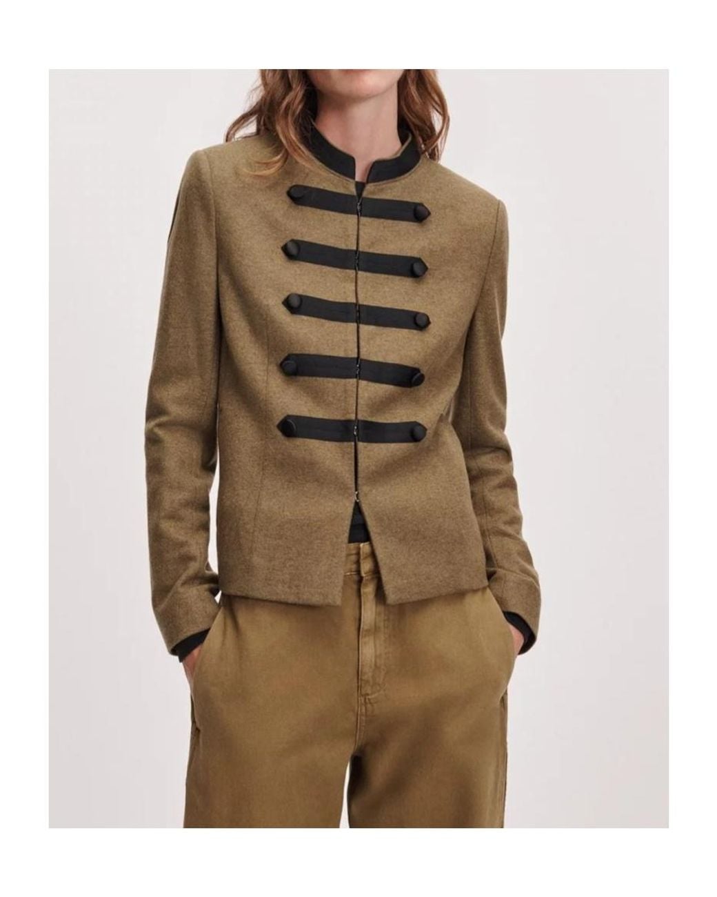 Rag & Bone Green Long-Sleeve Jacket