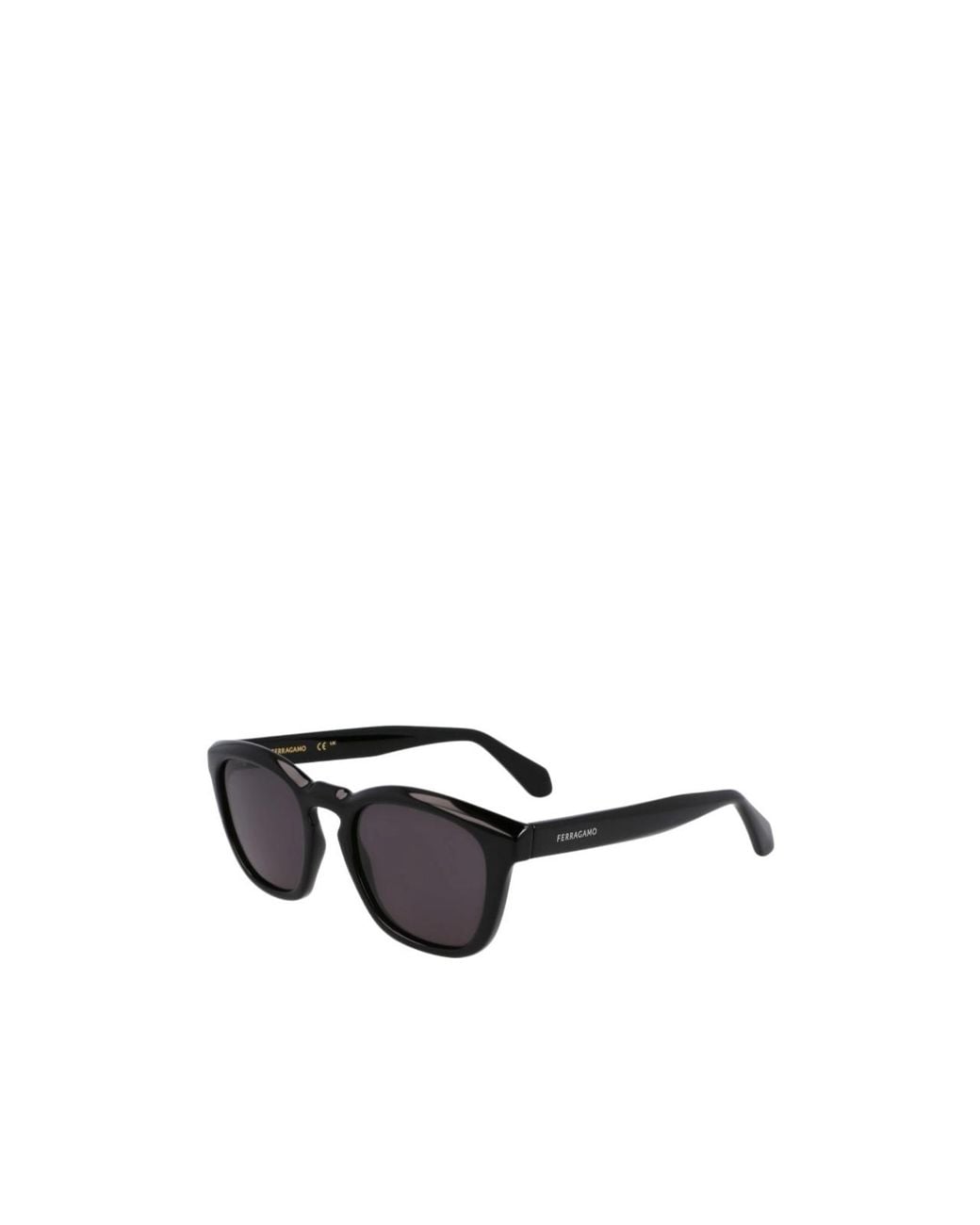 Ferragamo Metallic Round-Frame Sunglasses for men