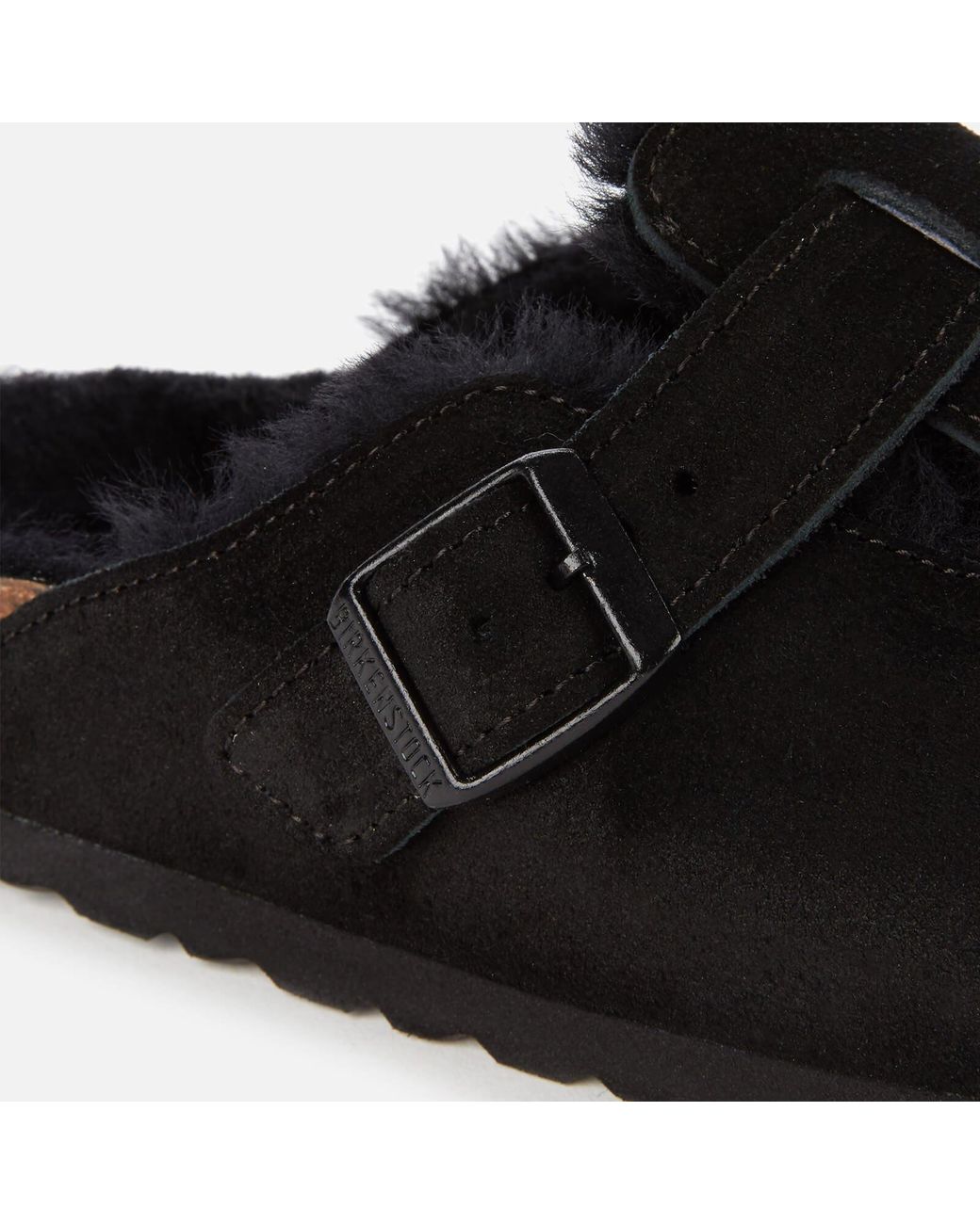 Birkenstock Brown Buckle Mules