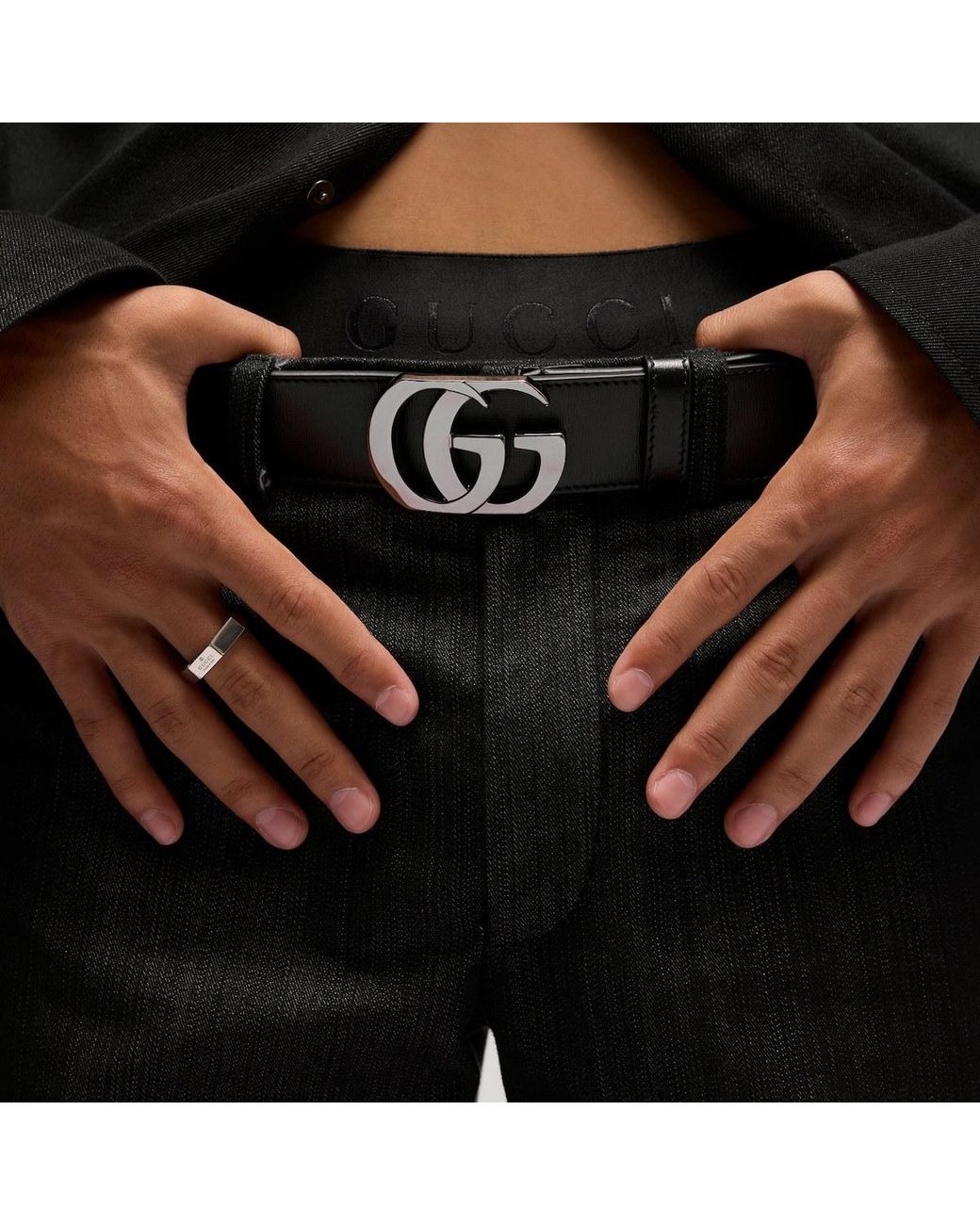 Gucci Black Light Silk-Jersey Printed Trunks for men