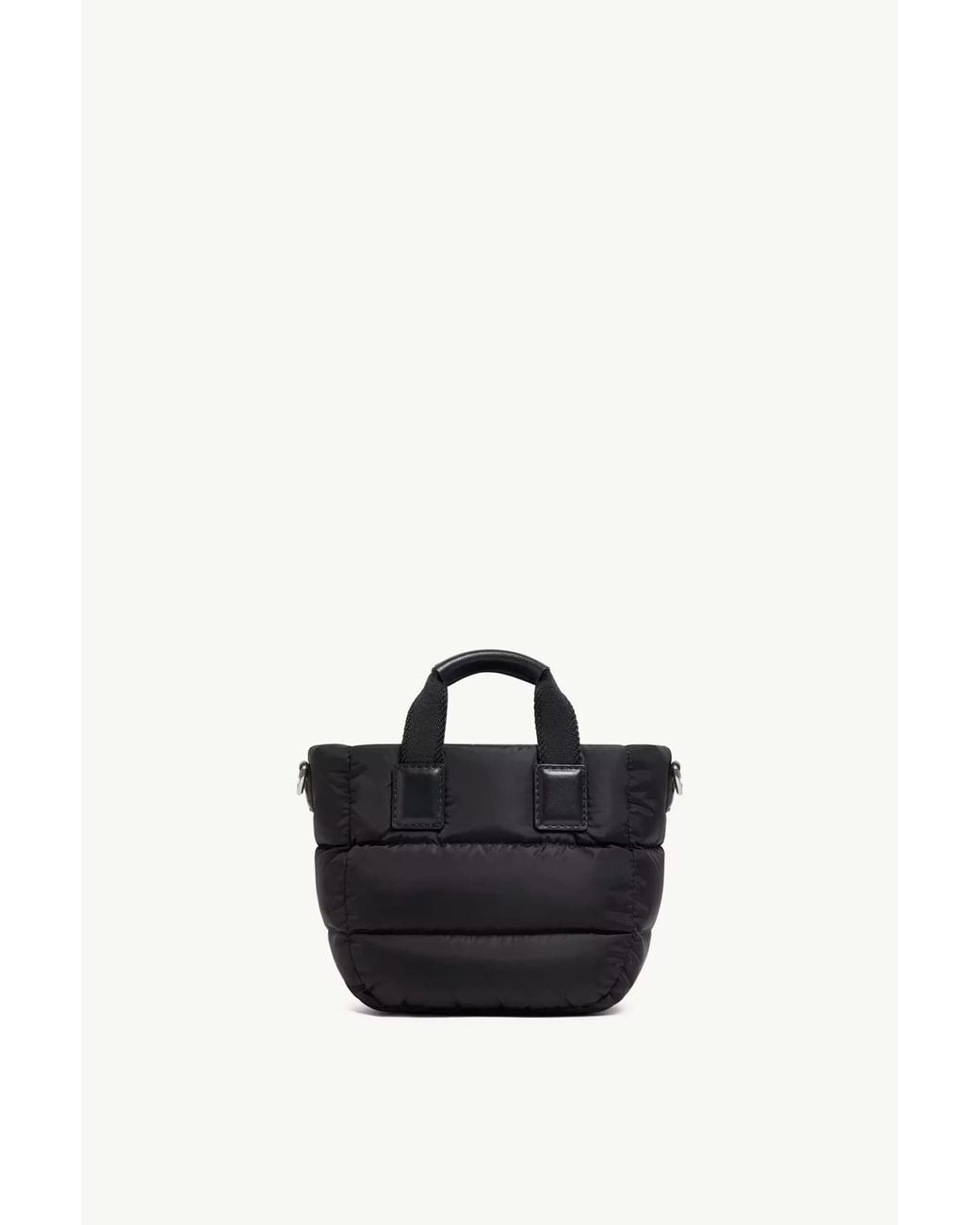 Moncler Black Micro Caradoc Tote Bag